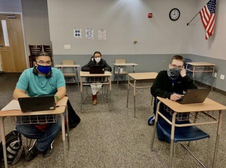 Graduating Seniors Participate in Virtual Job Fair